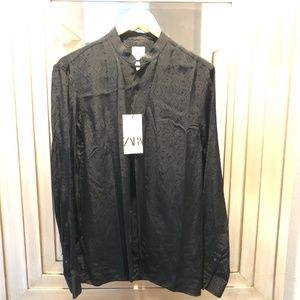 Zara man, size small, black